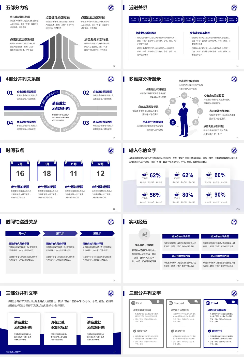 上海市静安区中心医院品管圈PDCA演示专用PPT模板16:9格式幻灯片预览图5