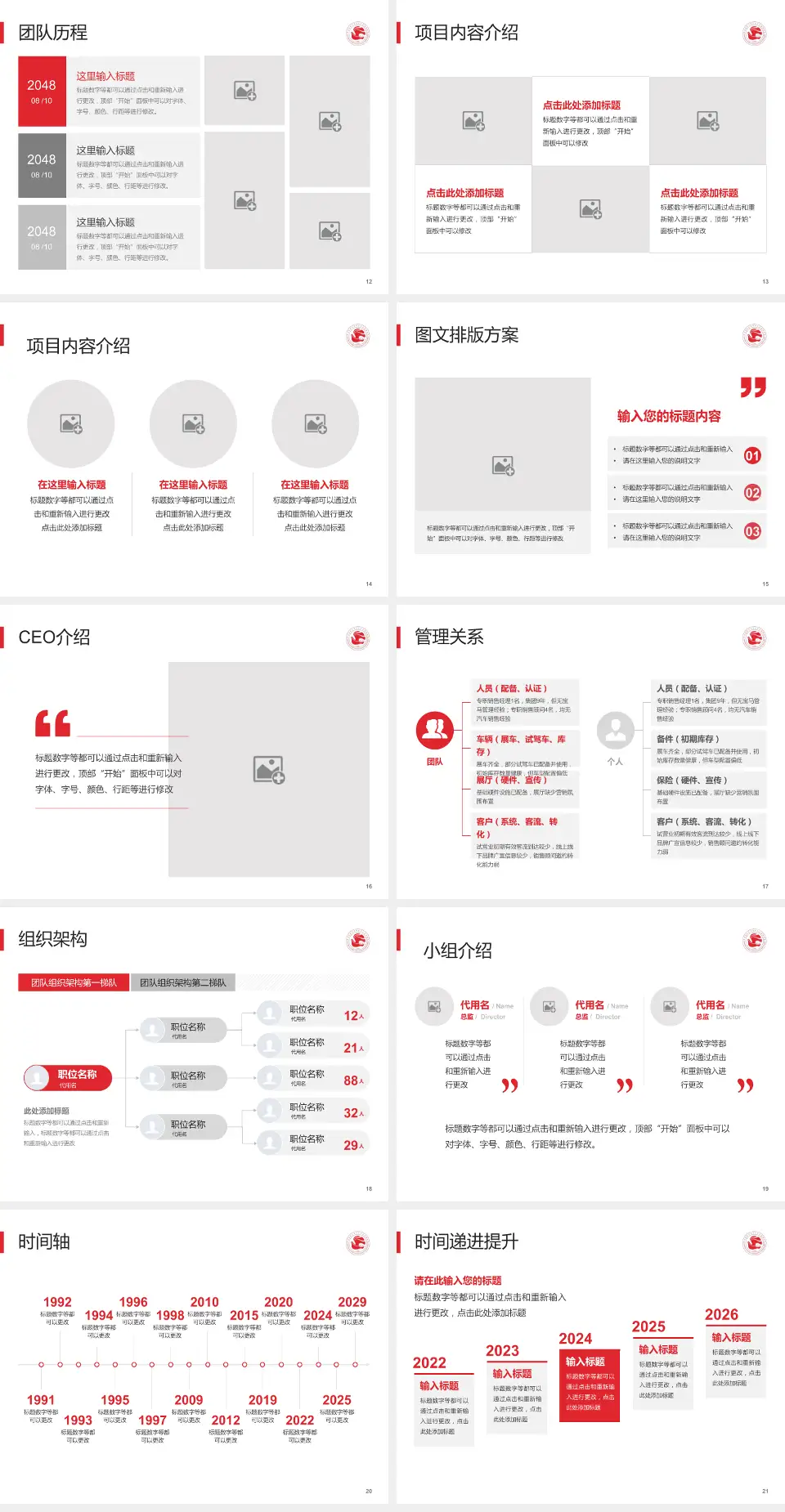 中国福利会国际和平妇幼保健院医院管理报告PPT模板4:3格式幻灯片预览图3