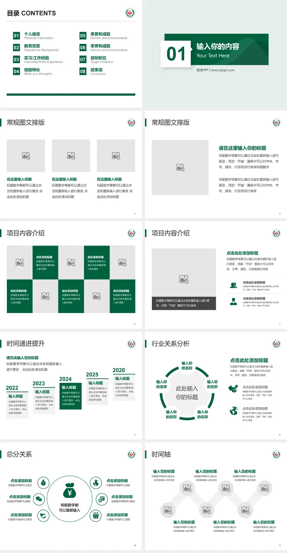 武警上海市总队医院财务与预算报告PPT模板4:3格式幻灯片预览图2