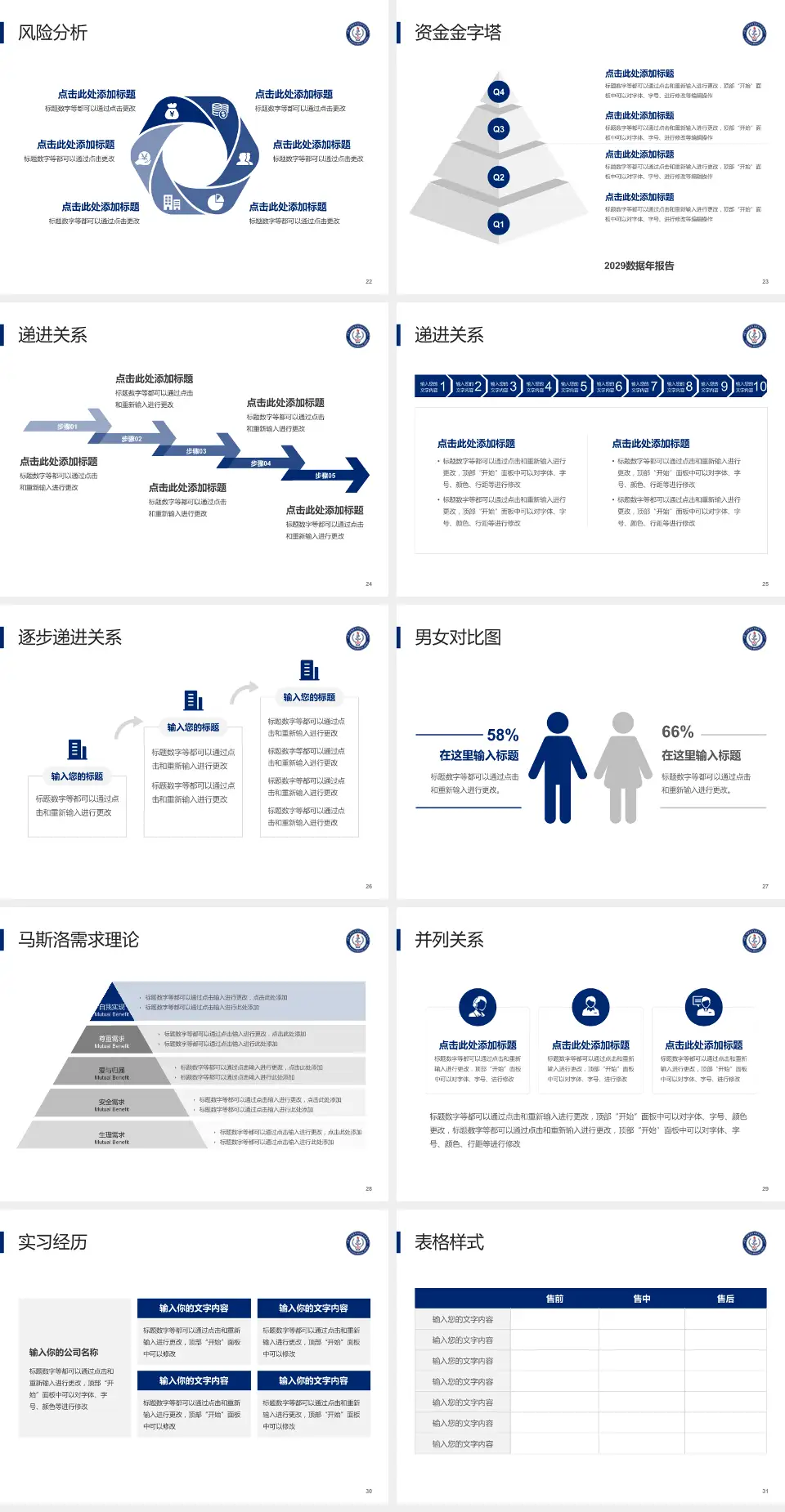 中国人民解放军海军特色医学中心项目申请与汇报PPT模板4:3格式幻灯片预览图4