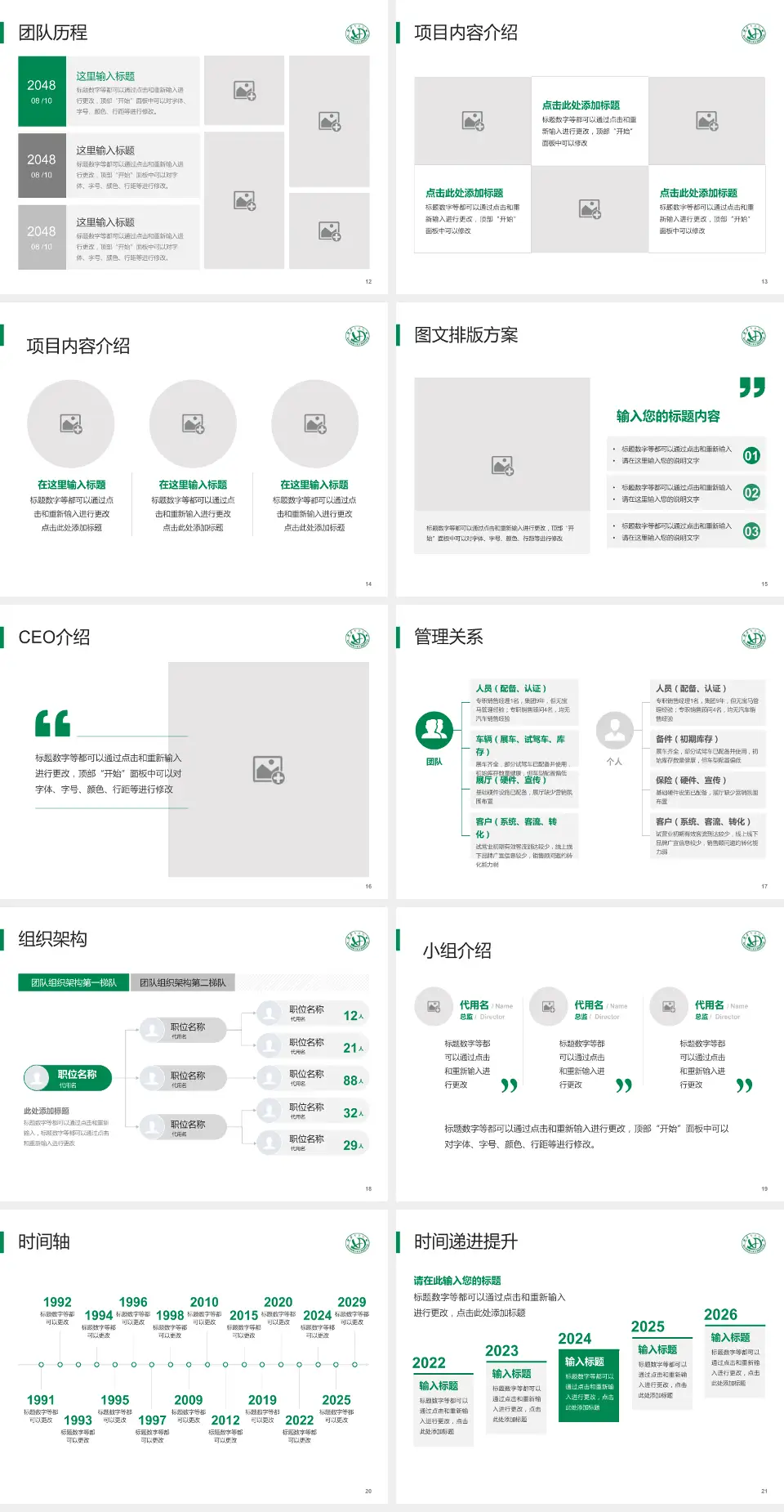复旦大学附属华东医院医院管理报告PPT模板4:3格式幻灯片预览图3
