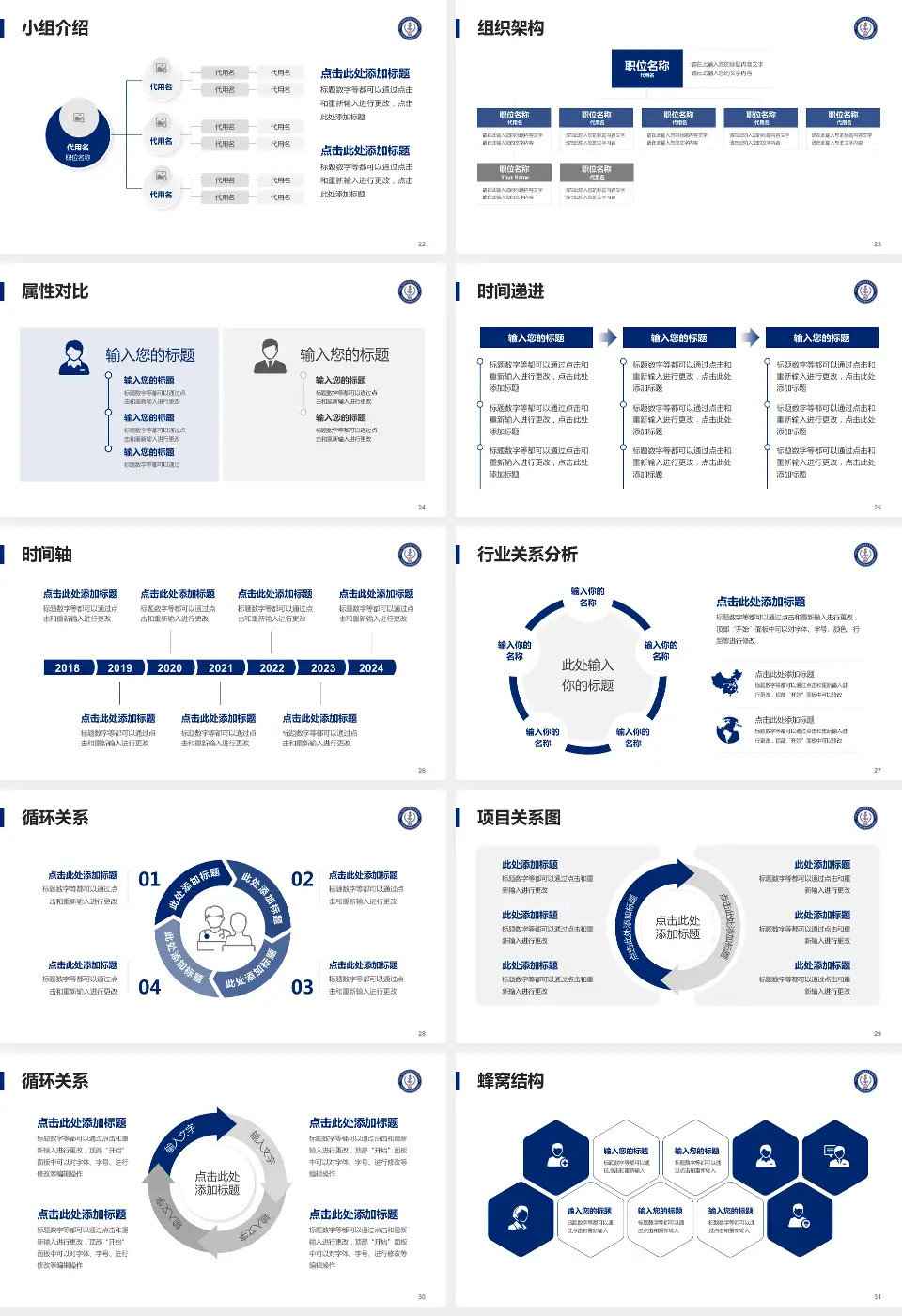 中国人民解放军海军特色医学中心品管圈PDCA演示专用PPT模板16:9格式幻灯片预览图4