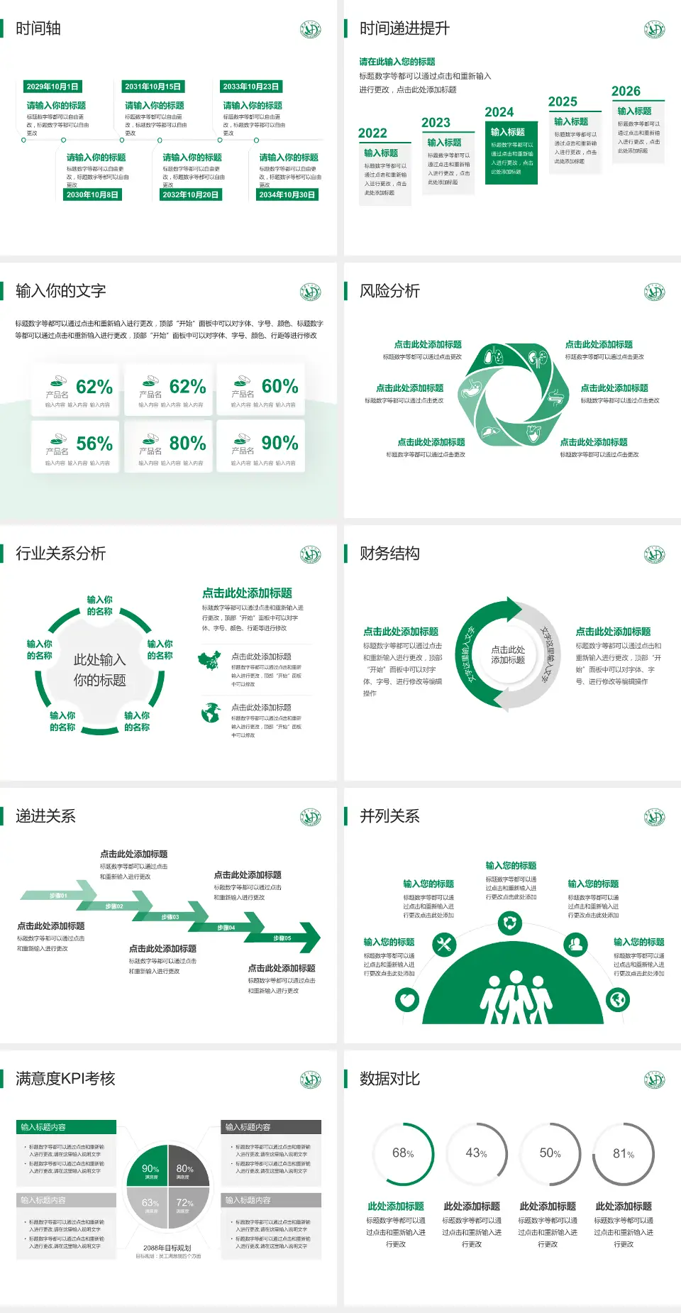 上海华东医院闵行门诊部病例分享与讨论PPT模板4:3格式幻灯片预览图3