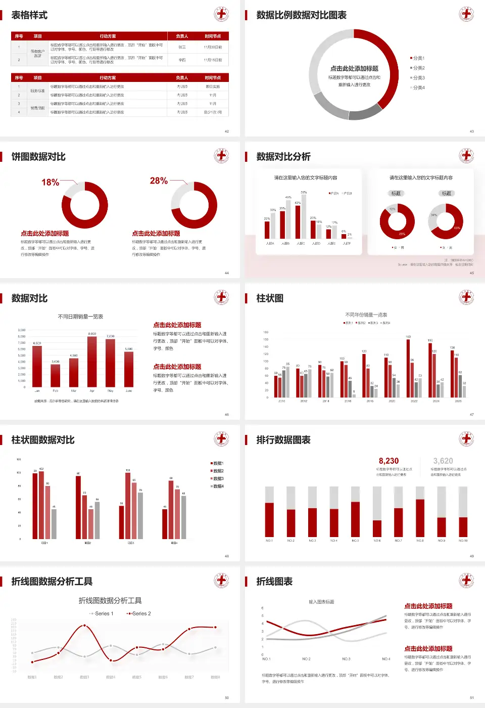 上海市浦东新区公利医院医院简介/日常通用PPT模板16:9格式幻灯片预览图6