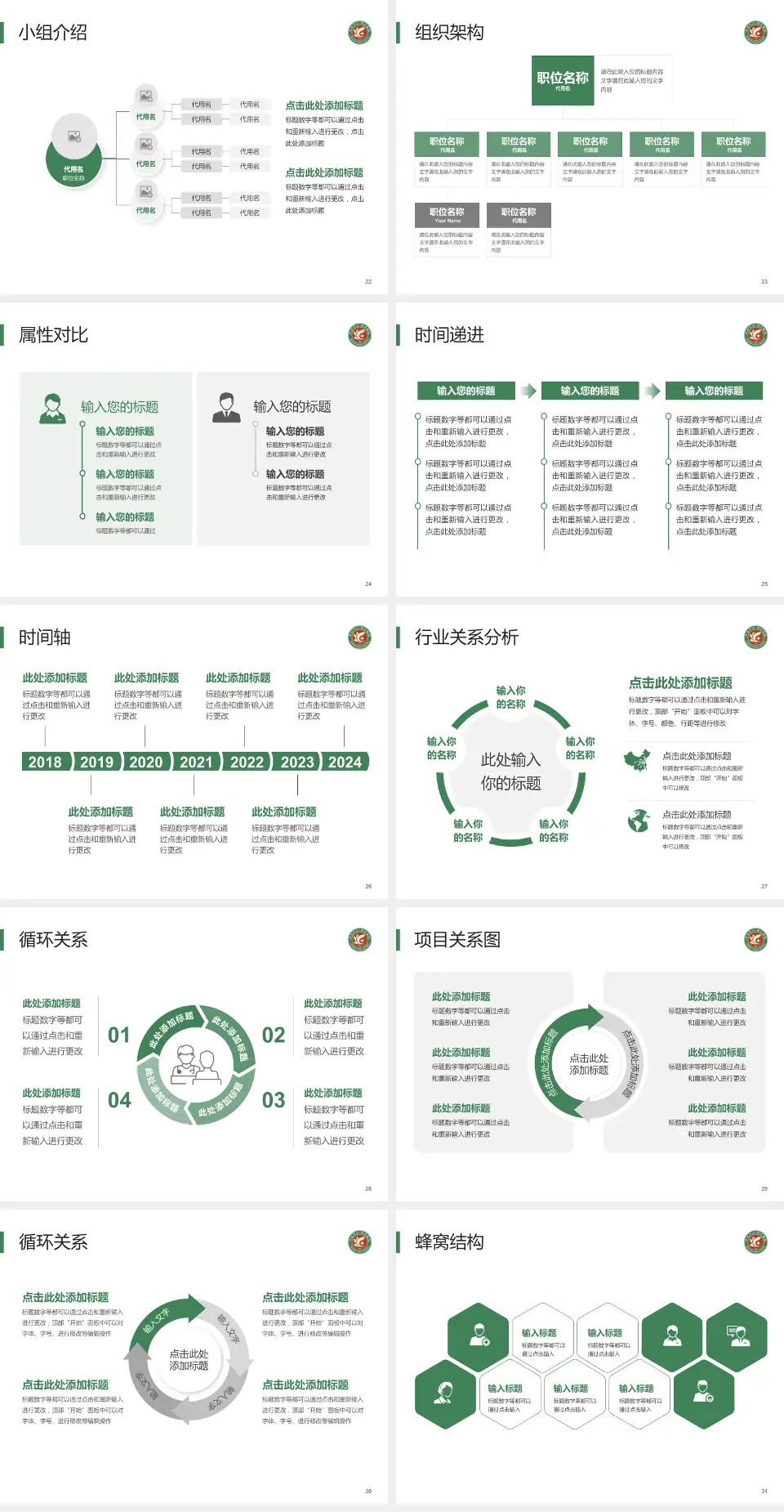 上海市徐汇区中心医院品管圈PDCA演示专用PPT模板4:3格式幻灯片预览图4