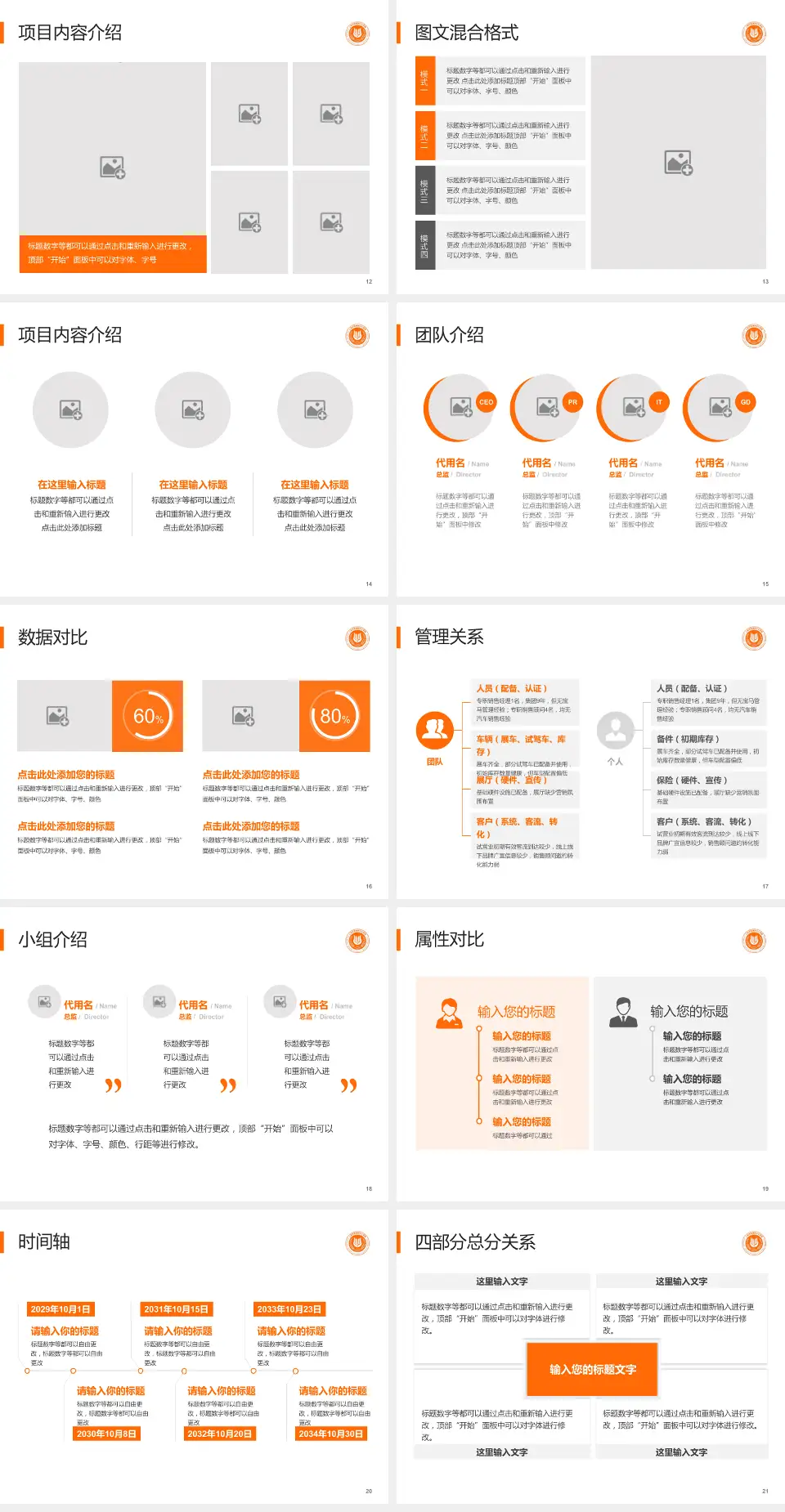 上海市杨浦区中心医院科室介绍与推广PPT模板4:3格式幻灯片预览图3