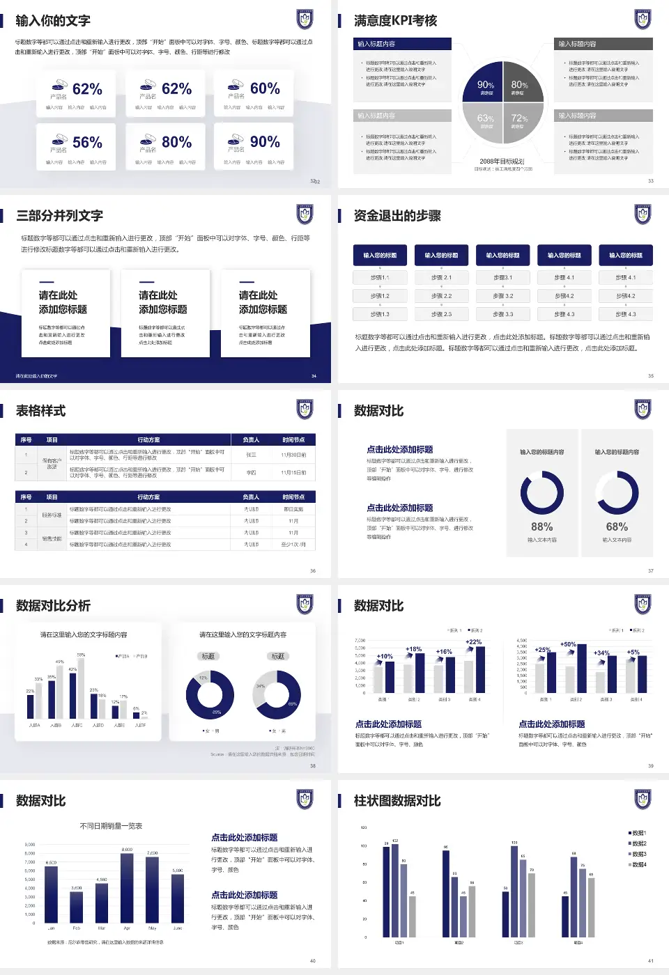 上海市口腔医院科研成果展示PPT模板16:9格式幻灯片预览图5