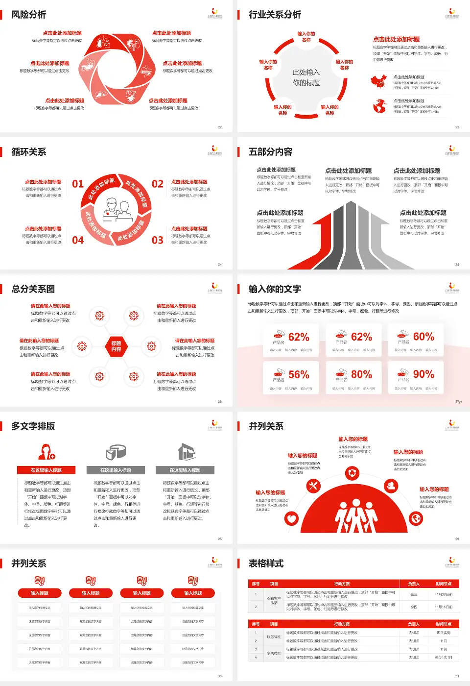 上海市儿童医院科室介绍与推广PPT模板16:9格式幻灯片预览图4