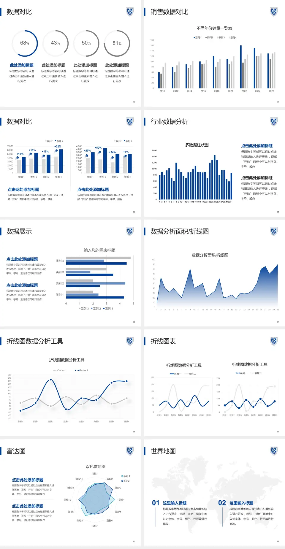 上海市第十人民医院会议与研讨会PPT模板4:3格式幻灯片预览图5