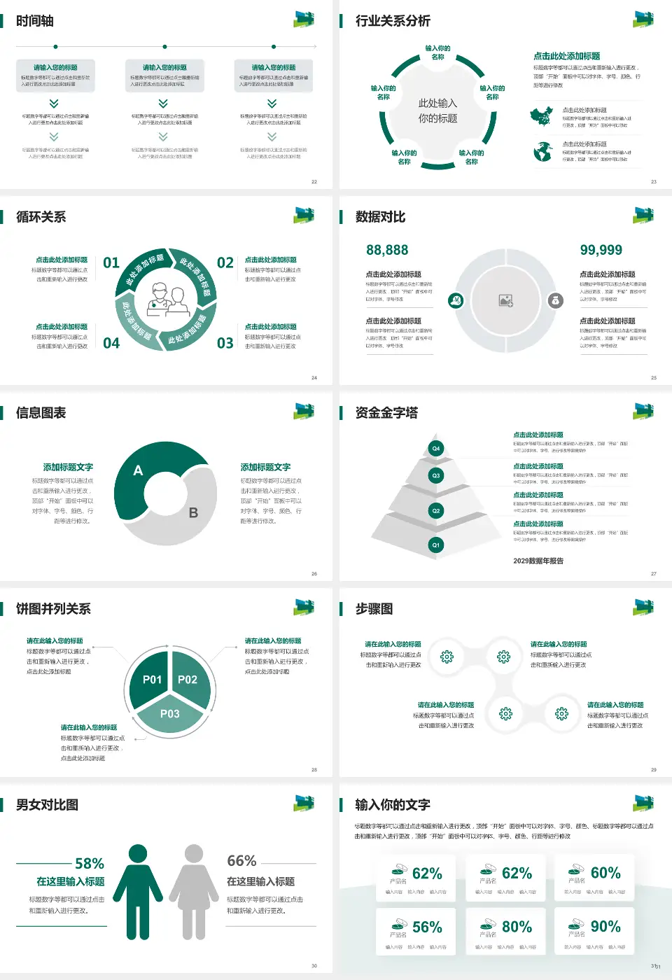上海市浦东医院医院管理报告PPT模板16:9格式幻灯片预览图4