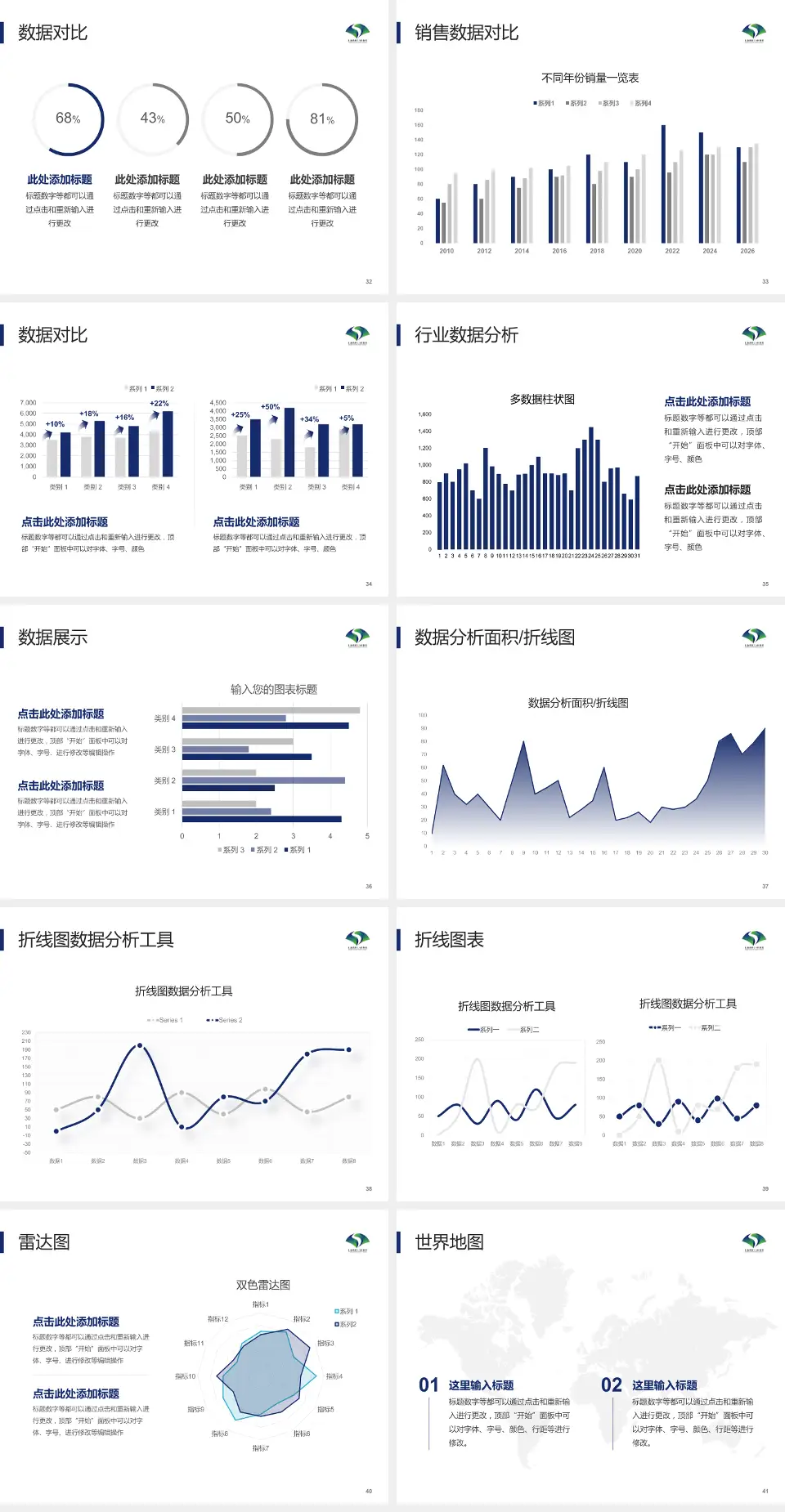 上海市第七人民医院会议与研讨会PPT模板4:3格式幻灯片预览图5