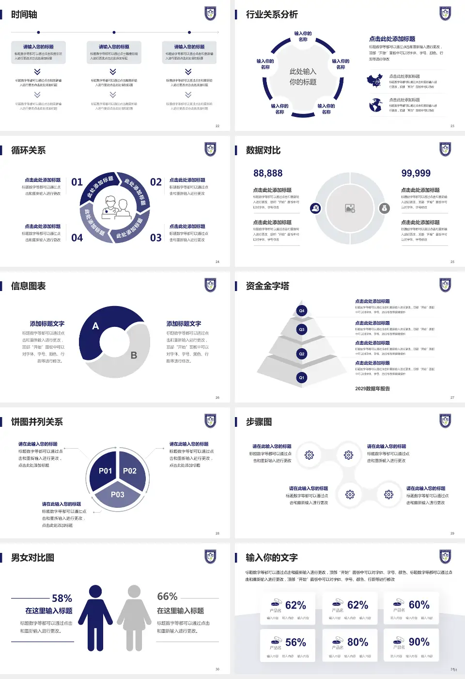 上海市口腔医院医院管理报告PPT模板16:9格式幻灯片预览图4