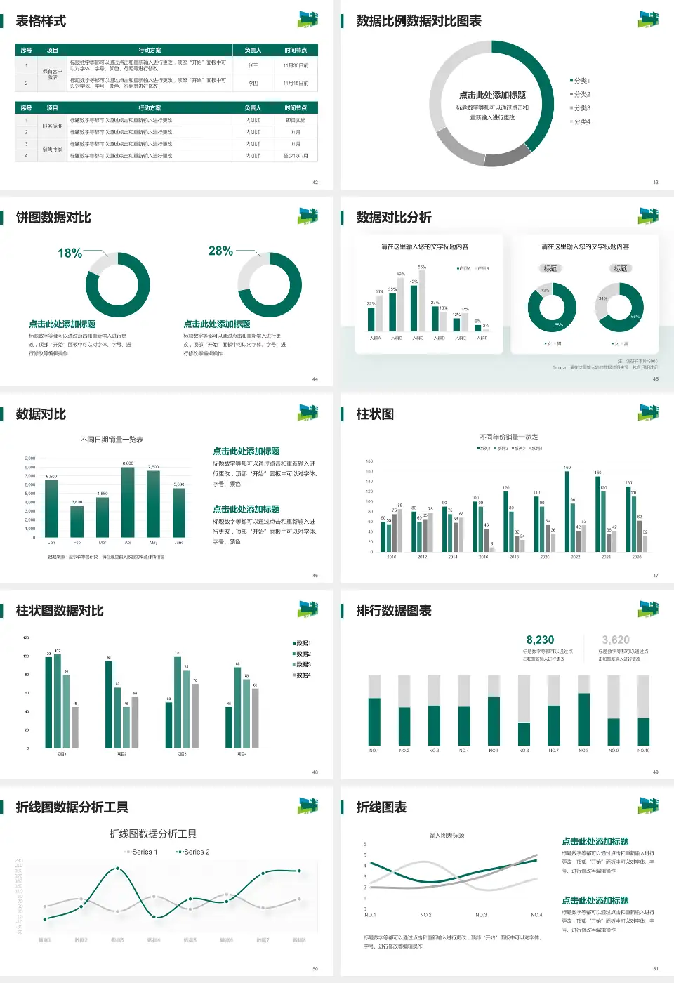 上海市浦东医院医院简介/日常通用PPT模板16:9格式幻灯片预览图6