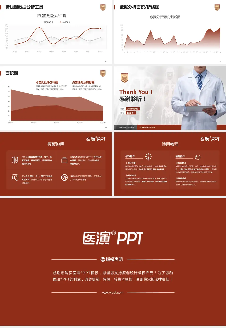 上海市眼病防治中心患者教育与指导PPT模板16:9格式幻灯片预览图7