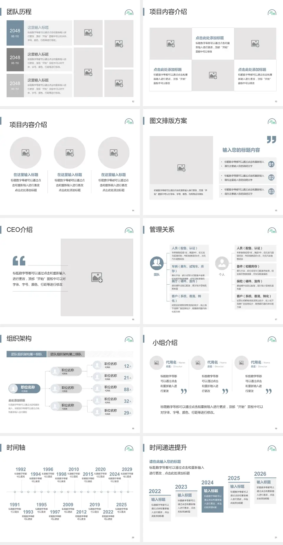上海嘉会国际医院医院管理报告PPT模板4:3格式幻灯片预览图3