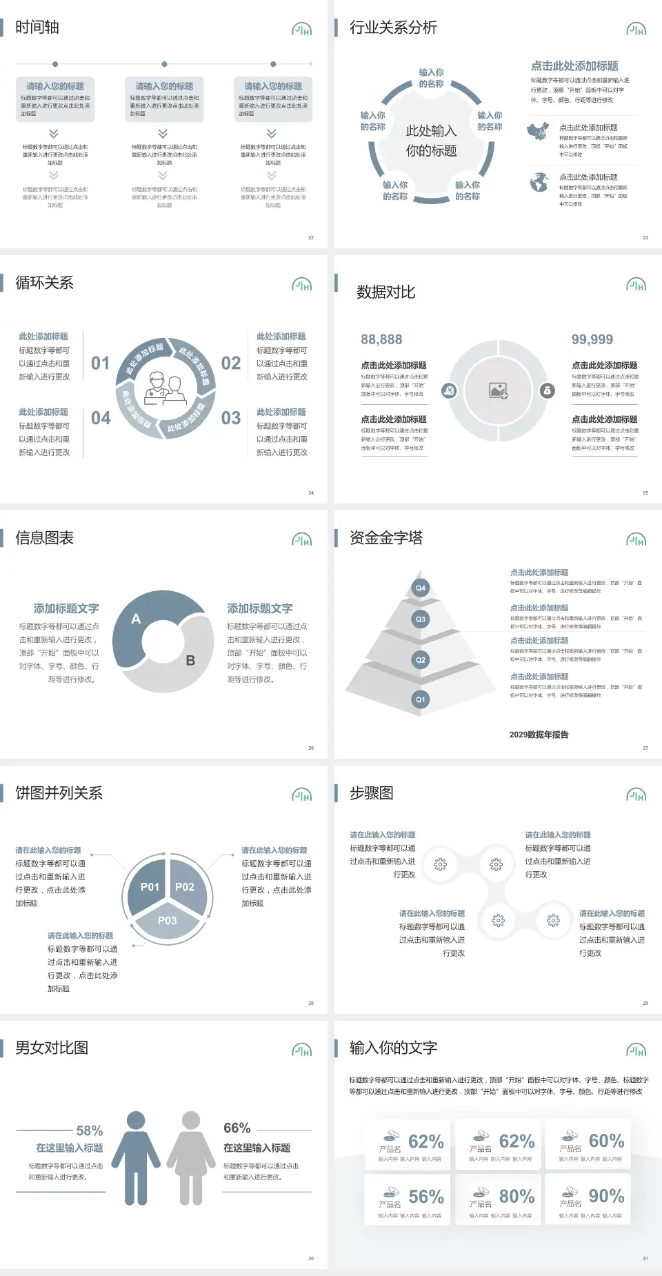 上海嘉会国际医院医院管理报告PPT模板4:3格式幻灯片预览图4