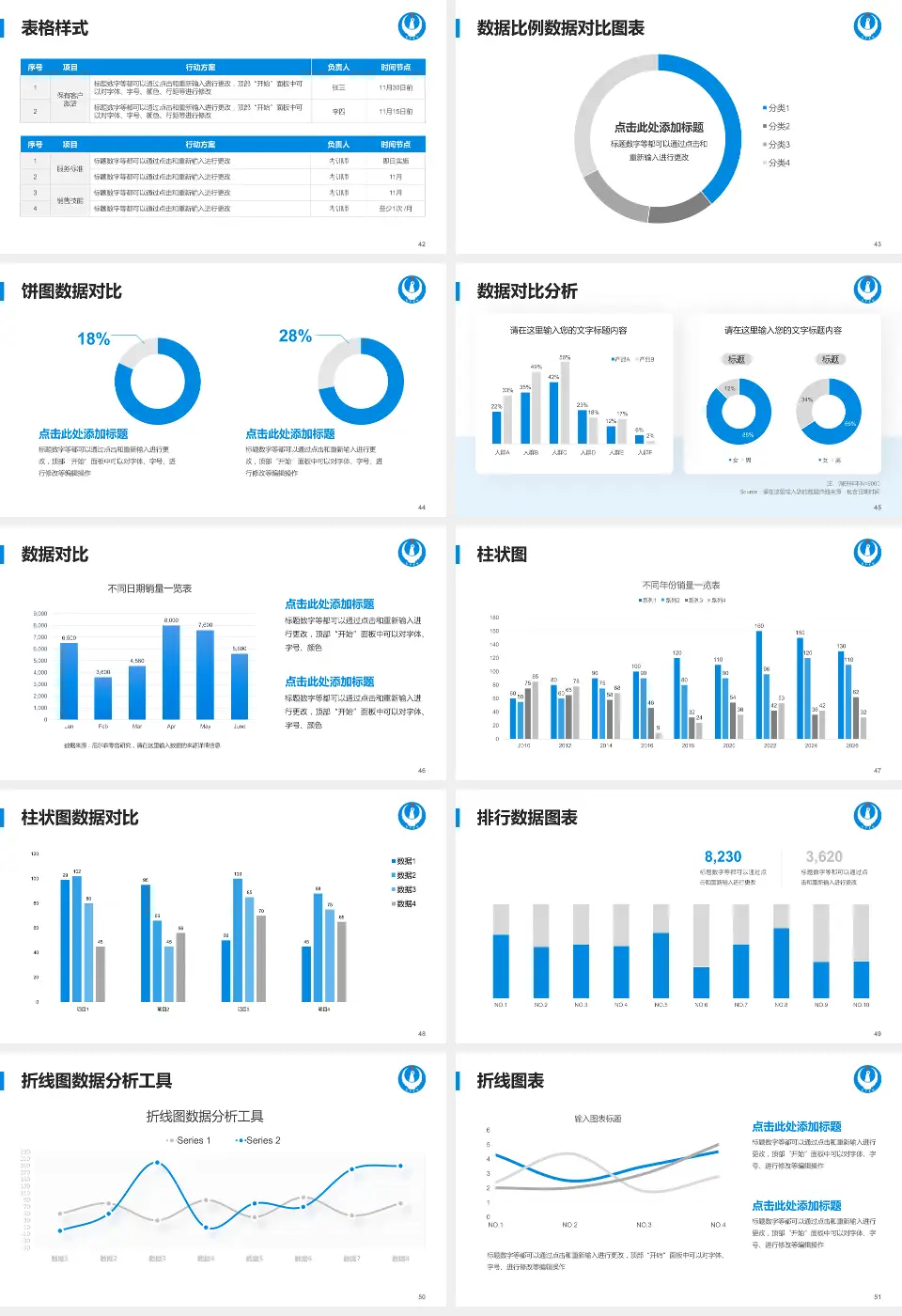 上海市普陀区中心医院医院简介/日常通用PPT模板16:9格式幻灯片预览图6