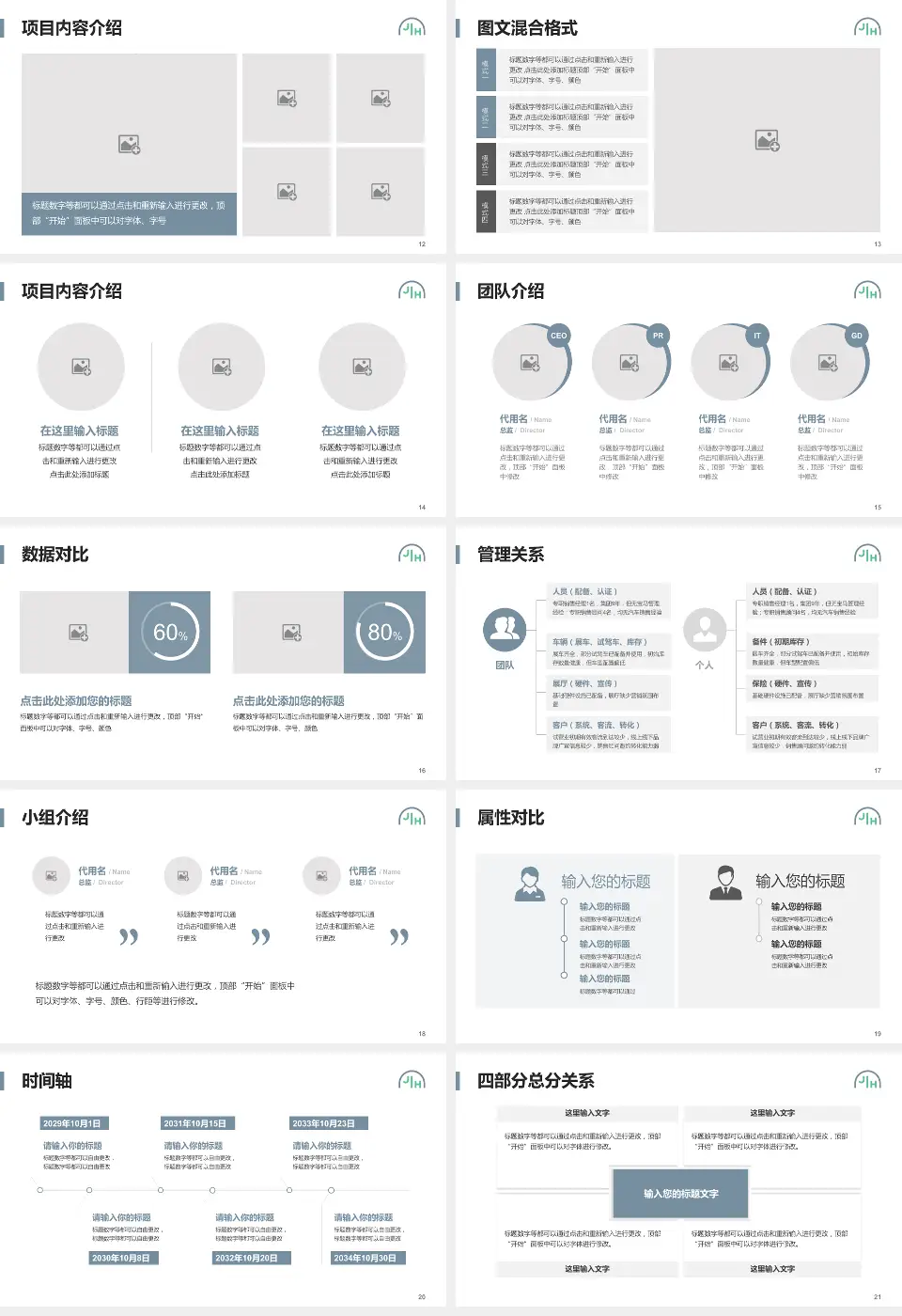 上海嘉会国际医院科室介绍与推广PPT模板16:9格式幻灯片预览图3