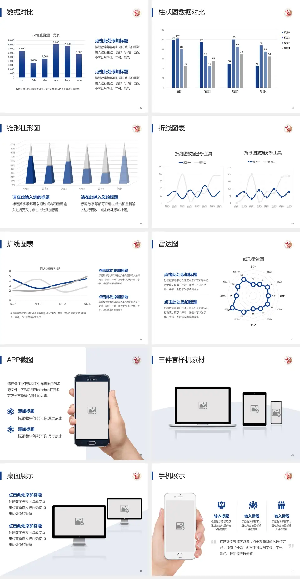 上海中医药大学附属龙华医院医院管理报告PPT模板4:3格式幻灯片预览图6