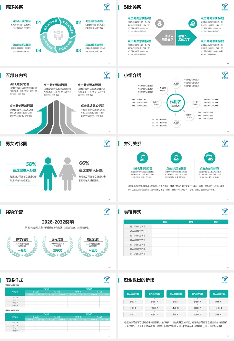 上海儿童医学中心医院简介/日常通用PPT模板16:9格式幻灯片预览图5