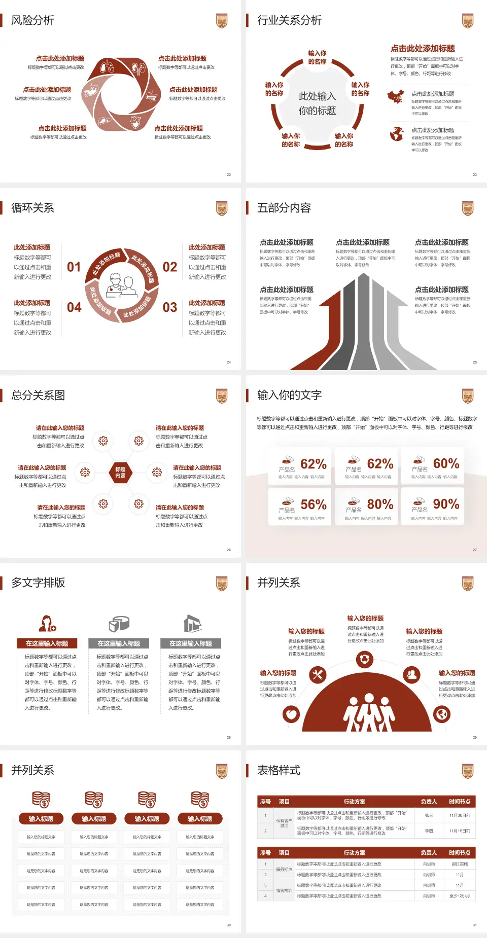 上海市眼病防治中心科室介绍与推广PPT模板4:3格式幻灯片预览图4