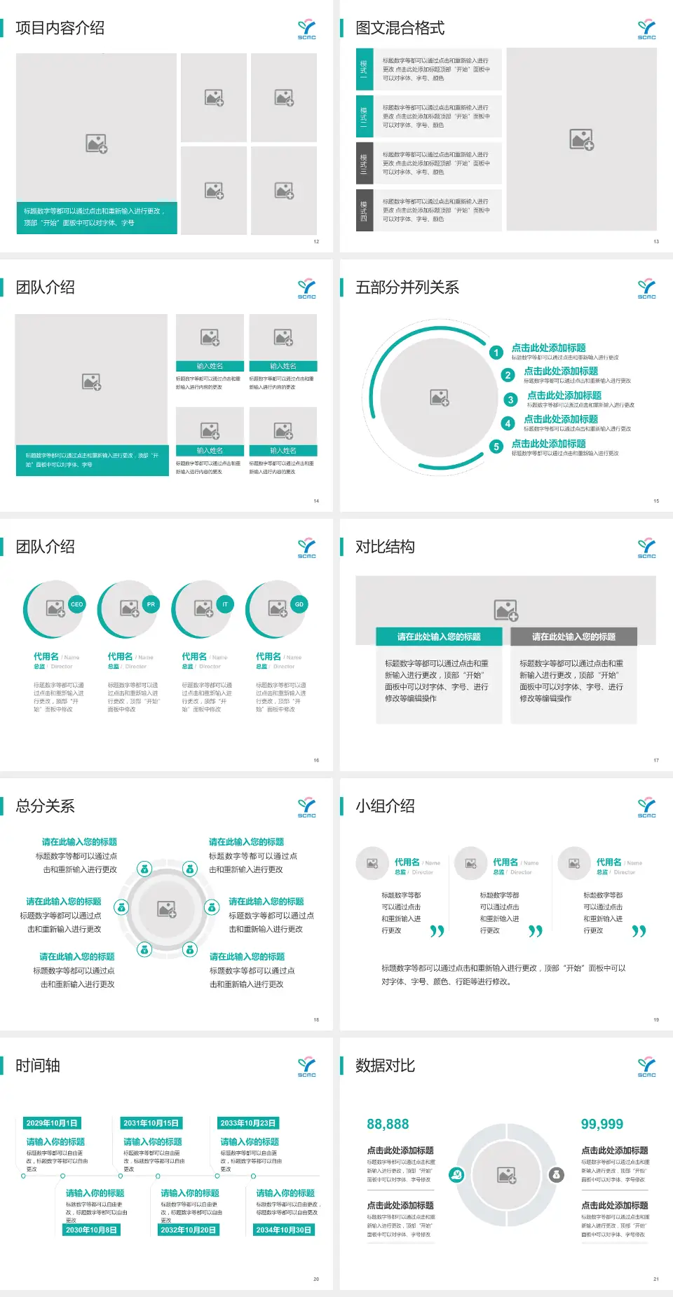 上海儿童医学中心医疗知识普及PPT模板4:3格式幻灯片预览图3