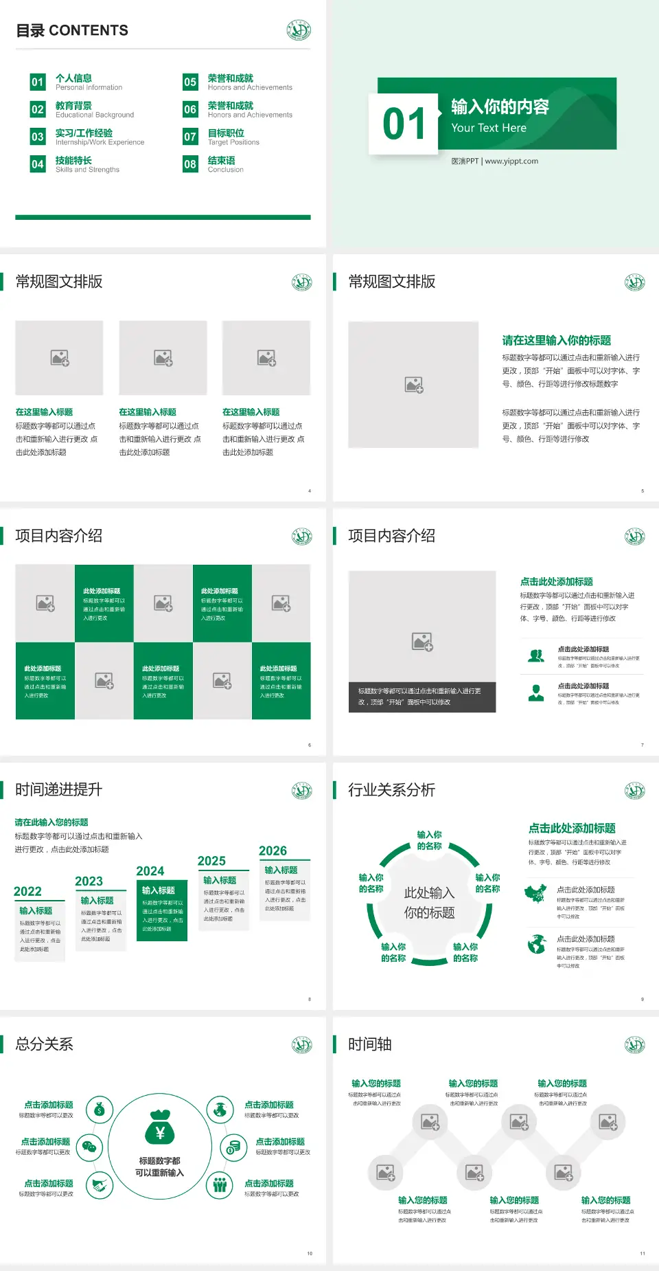 上海华东医院闵行门诊部财务与预算报告PPT模板4:3格式幻灯片预览图2