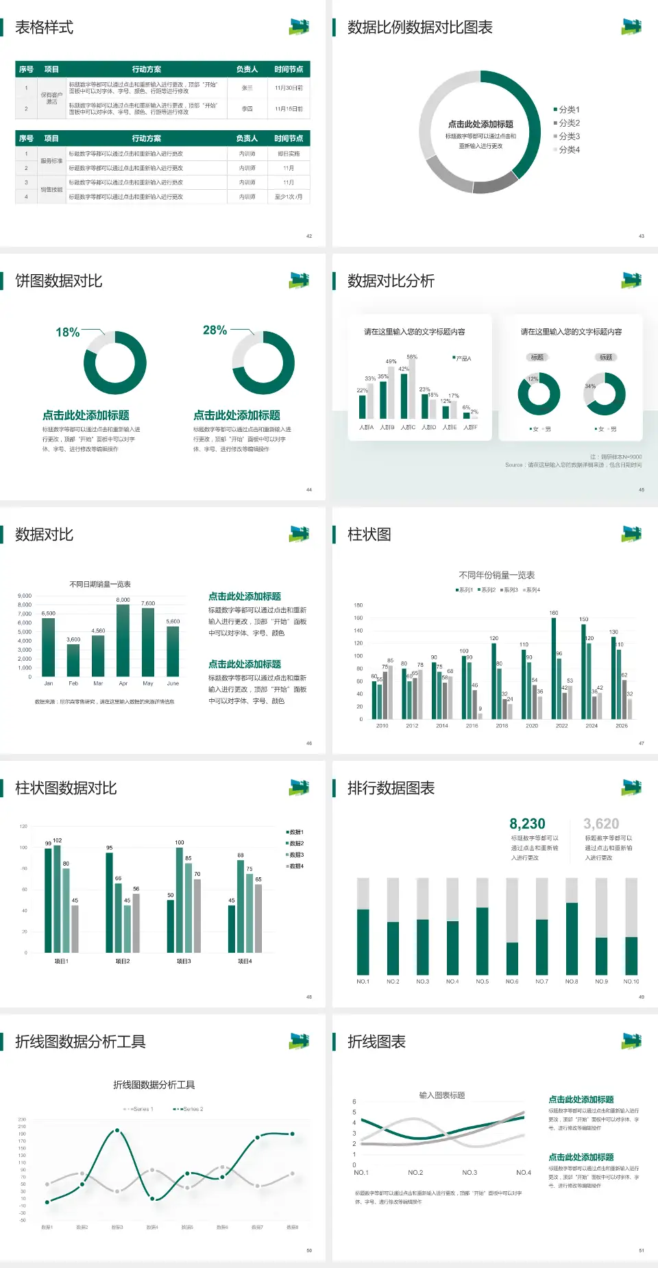 上海市浦东医院医院简介/日常通用PPT模板4:3格式幻灯片预览图6