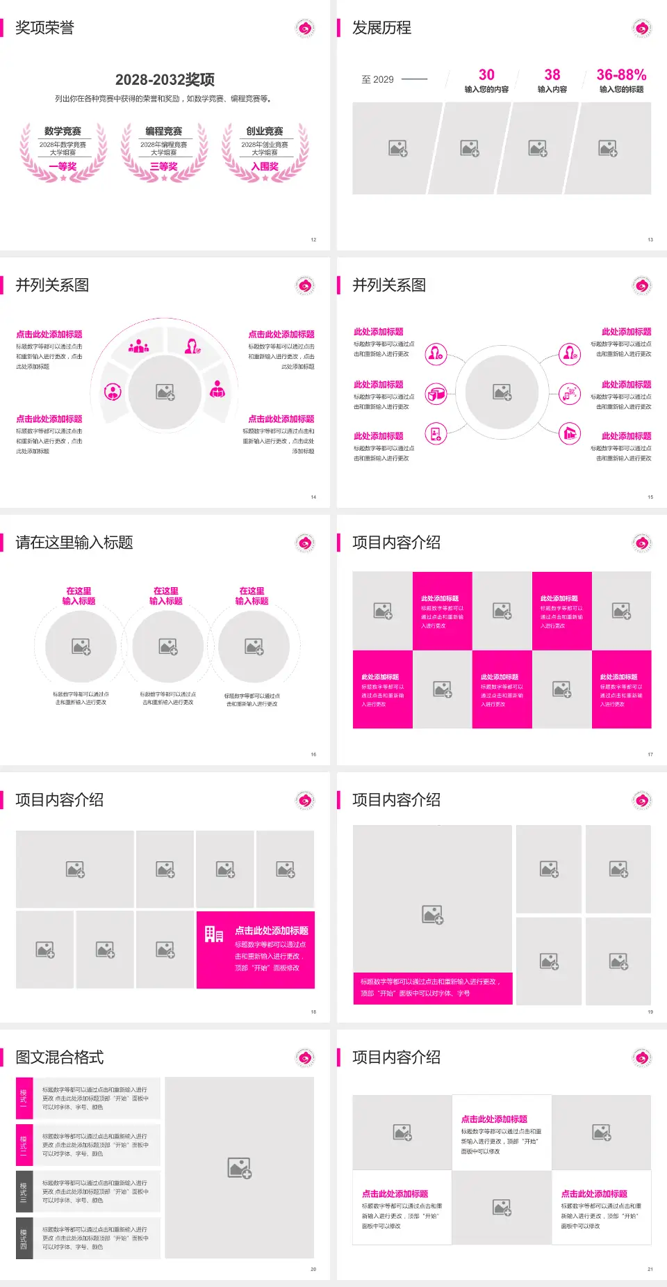 北京市通州区妇幼保健院护理专业职业生涯规划PPT模板4:3格式幻灯片预览图3