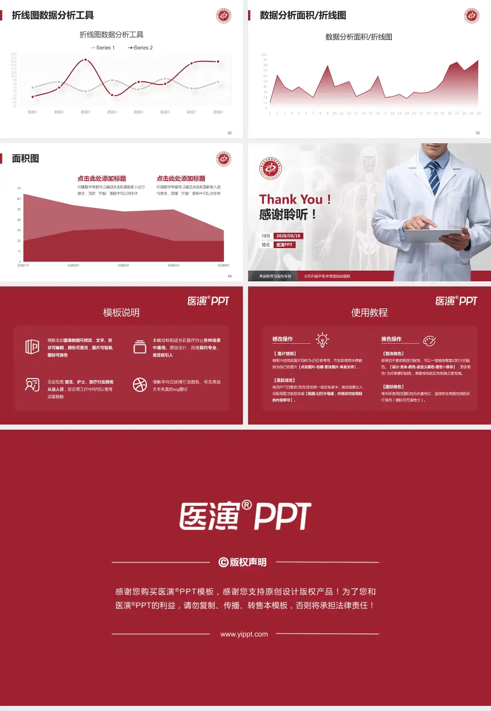 北京市昌平区中西医结合医院患者教育与指导PPT模板16:9格式幻灯片预览图7