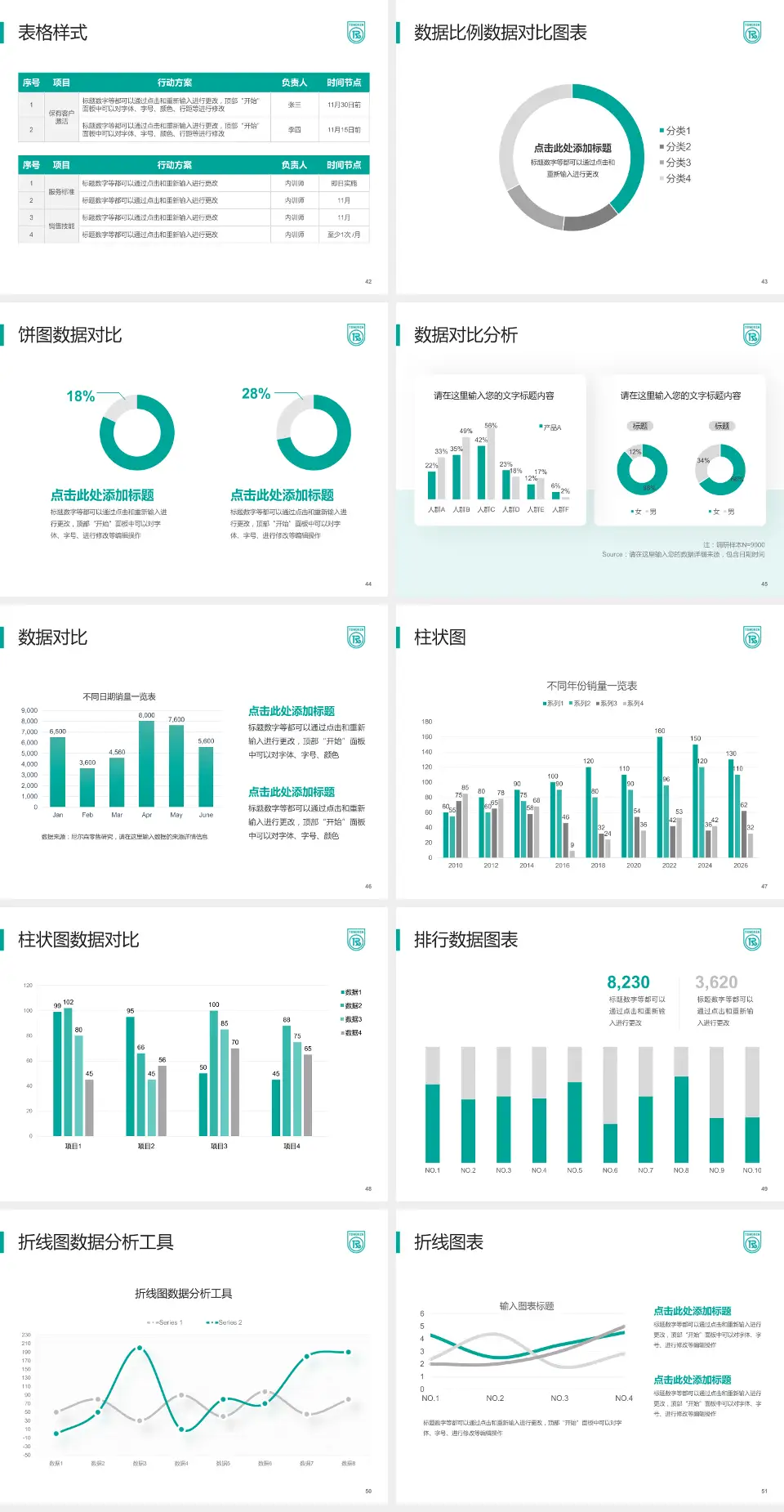 北京同仁医院南院医院简介/日常通用PPT模板4:3格式幻灯片预览图6