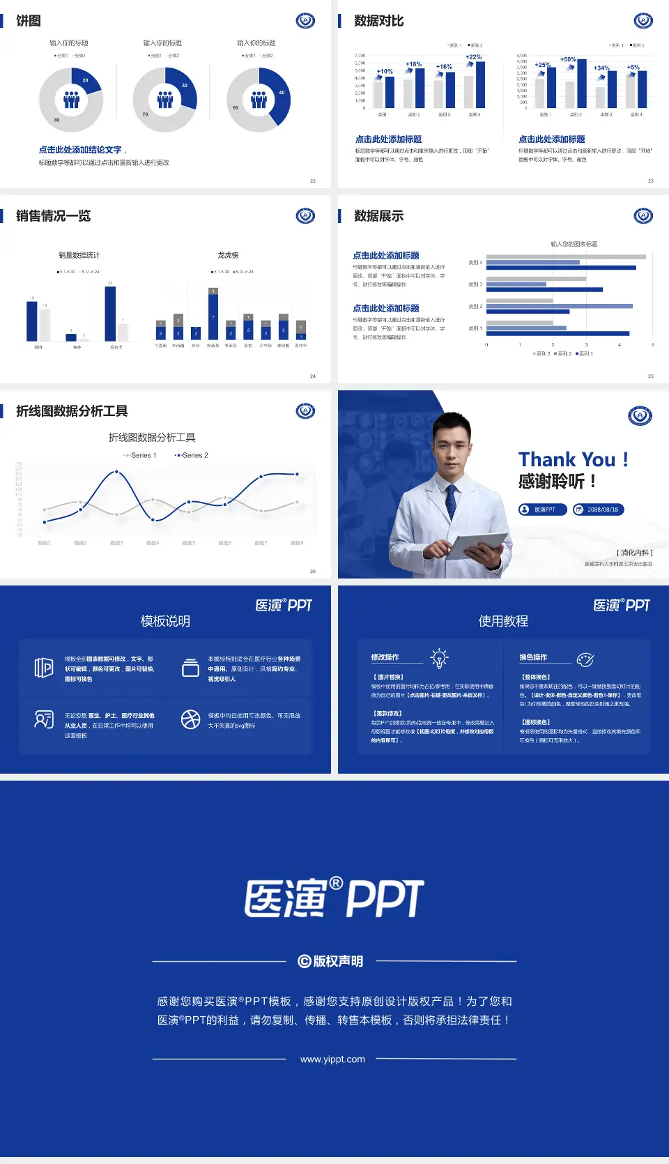 首都医科大学附属北京安贞医院病例分享与讨论PPT模板16:9格式幻灯片预览图4