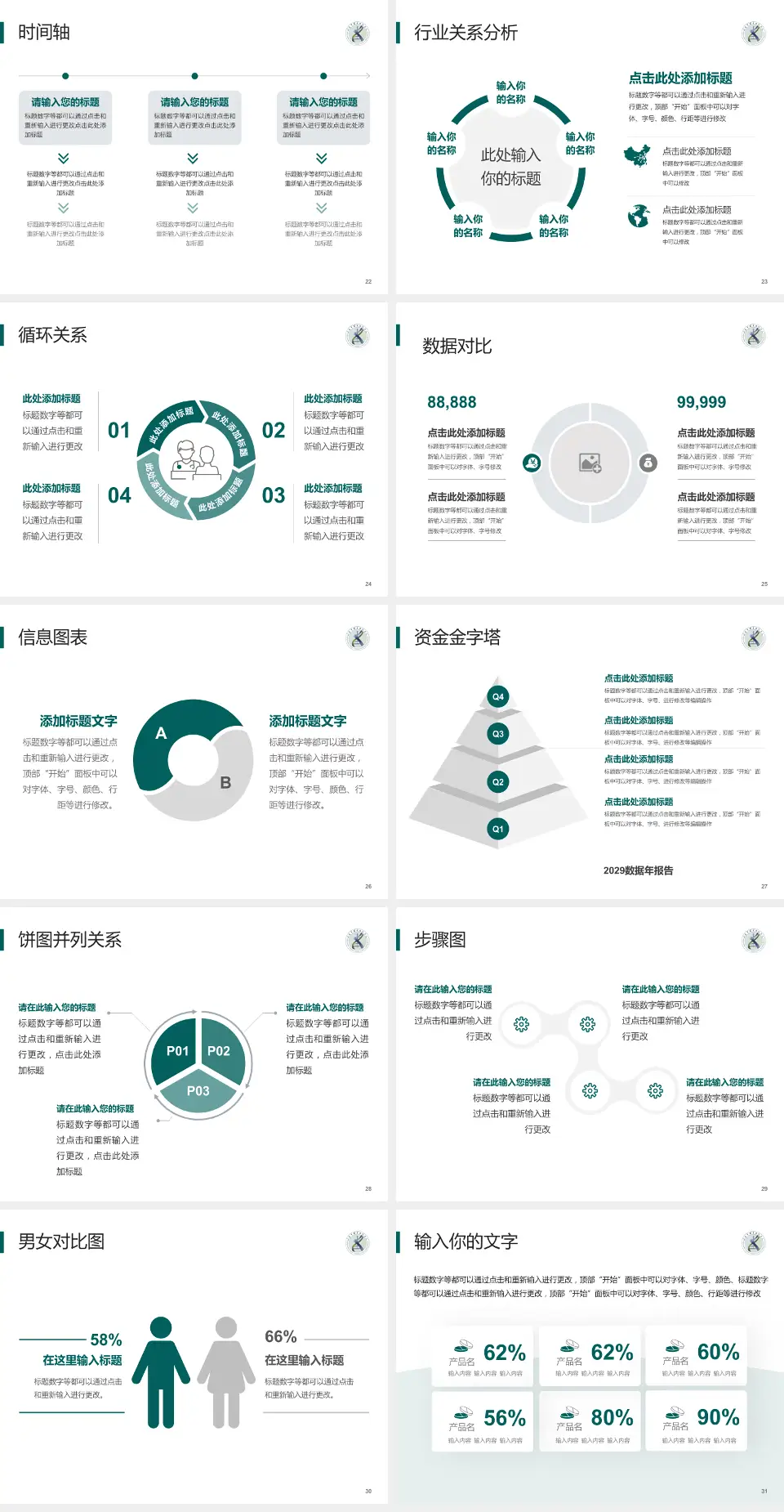 北京中西医结合医院医院管理报告PPT模板4:3格式幻灯片预览图4