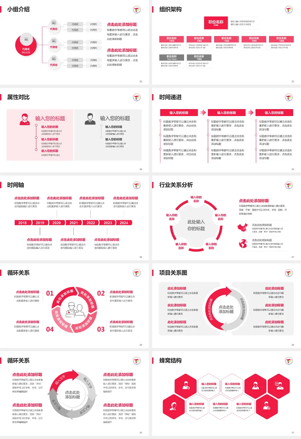 北京丰台医院品管圈PDCA演示专用PPT模板16:9格式幻灯片预览图4