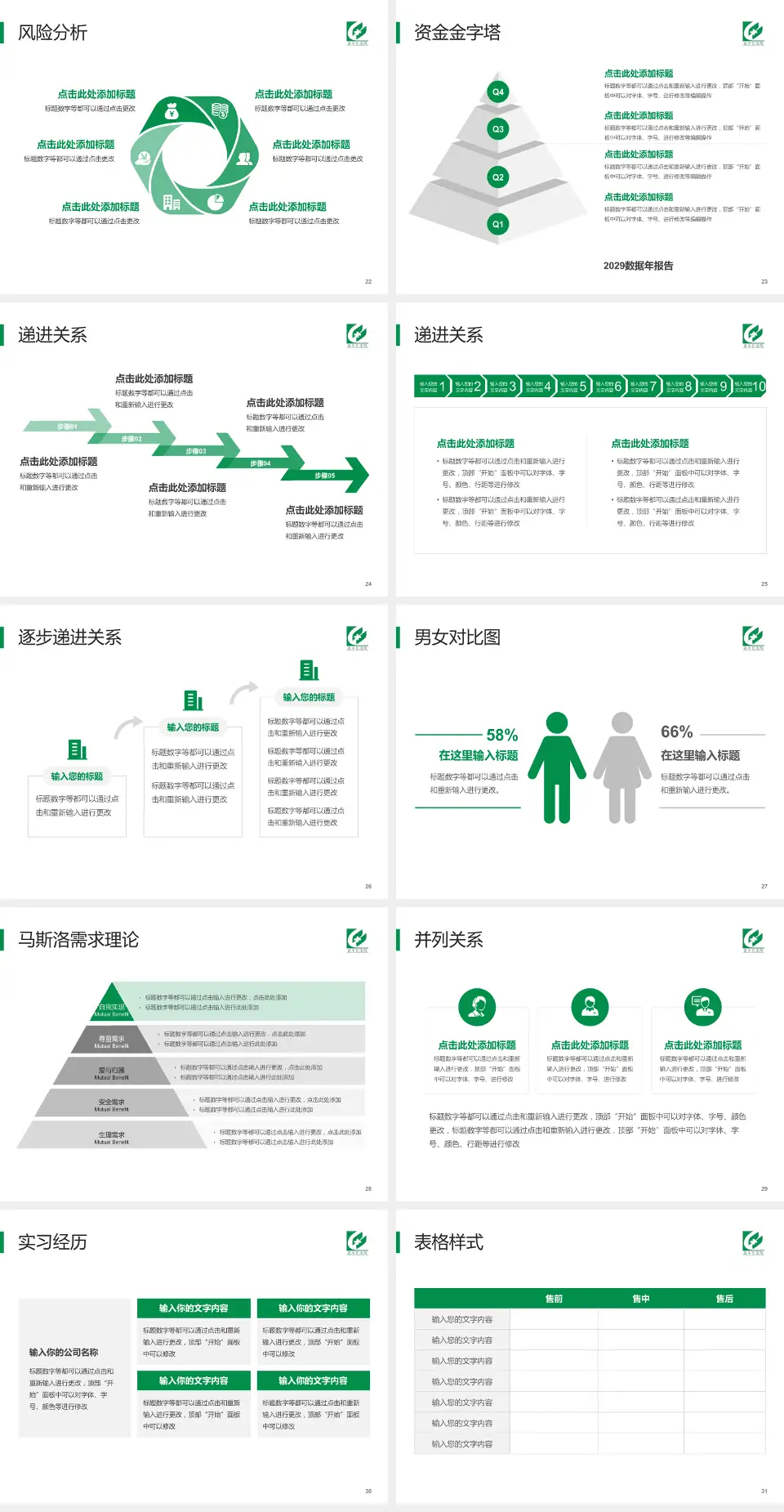 北京市昌平区医院项目申请与汇报PPT模板4:3格式幻灯片预览图4