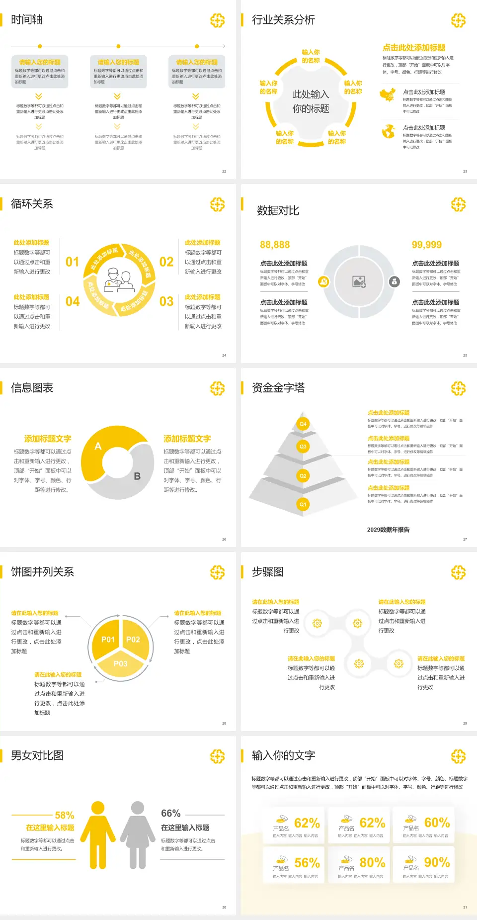 北京医院医院管理报告PPT模板4:3格式幻灯片预览图4