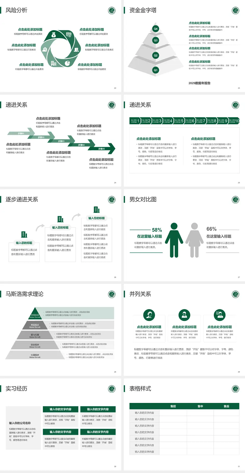 北京中医医院顺义医院项目申请与汇报PPT模板4:3格式幻灯片预览图4
