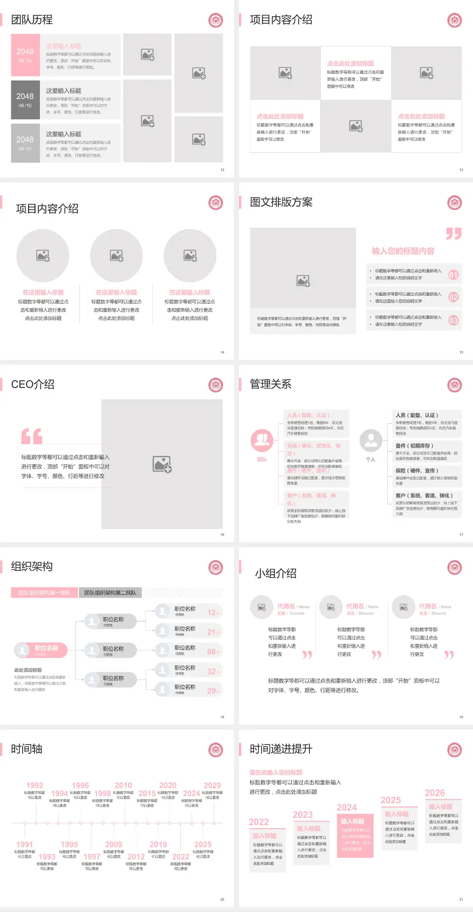 首都医科大学附属北京妇产医院医院管理报告PPT模板4:3格式幻灯片预览图3