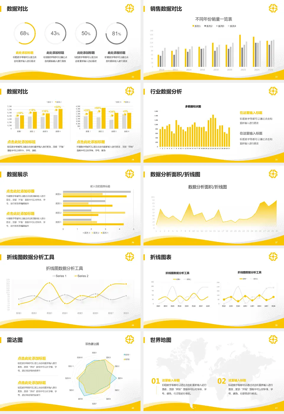 北京医院会议与研讨会PPT模板16:9格式幻灯片预览图5