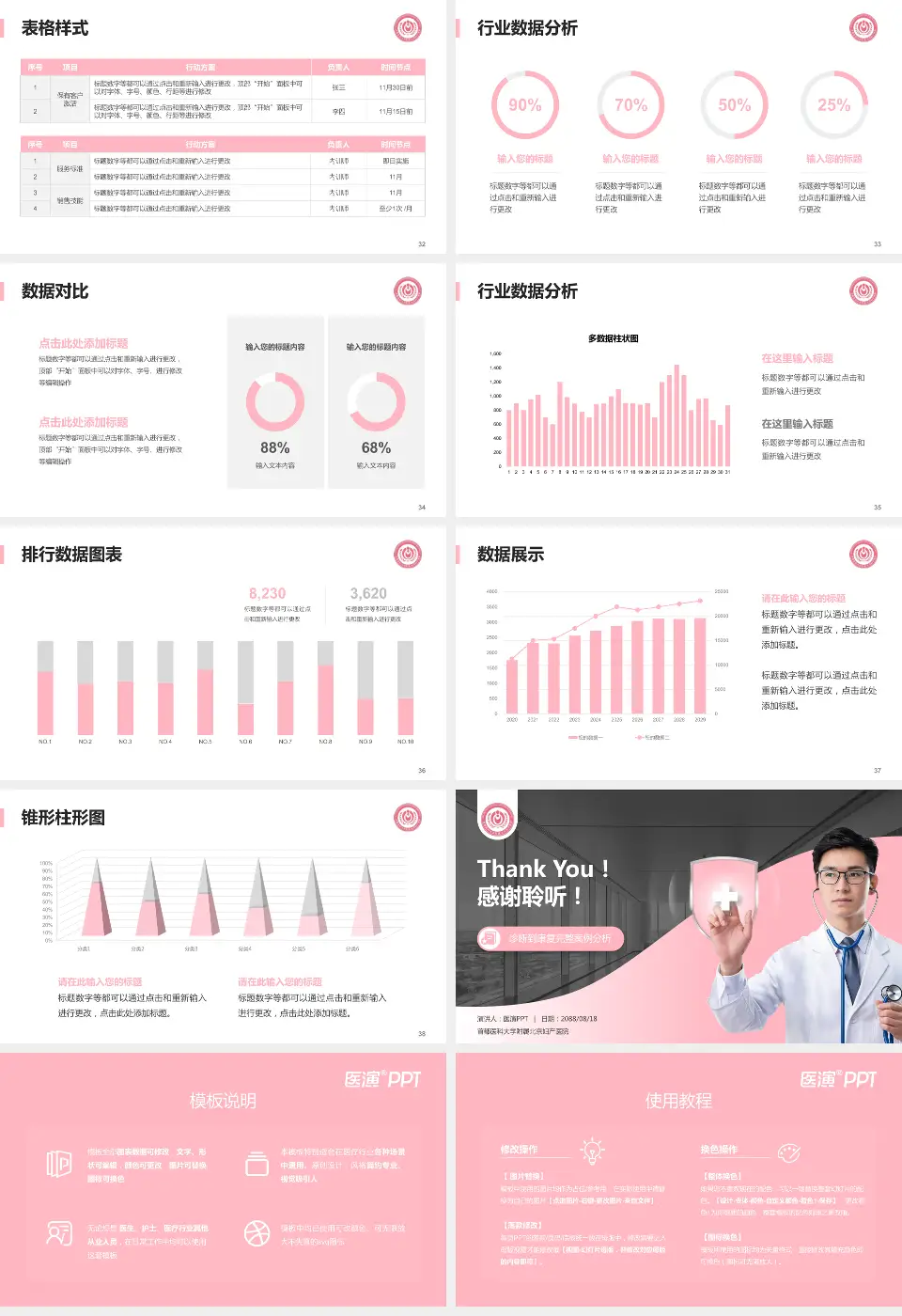 首都医科大学附属北京妇产医院医疗知识普及PPT模板16:9格式幻灯片预览图5