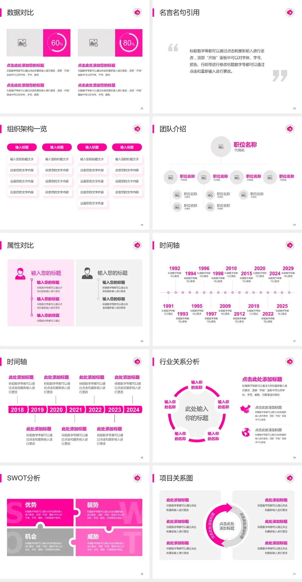 北京市通州区妇幼保健院医院简介/日常通用PPT模板4:3格式幻灯片预览图4