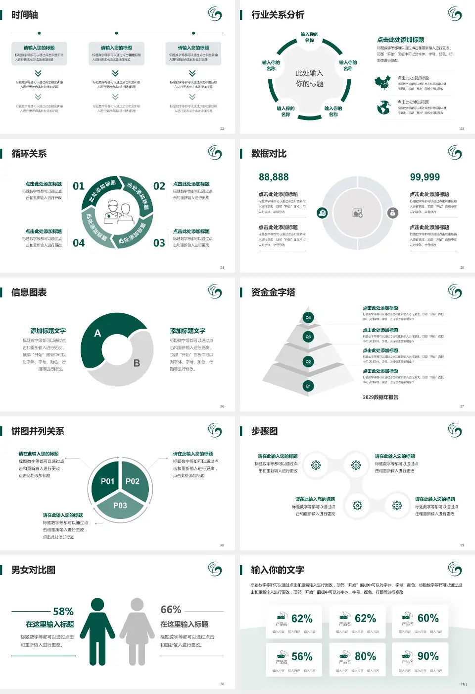 中国中医科学院广安门医院医院管理报告PPT模板16:9格式幻灯片预览图4