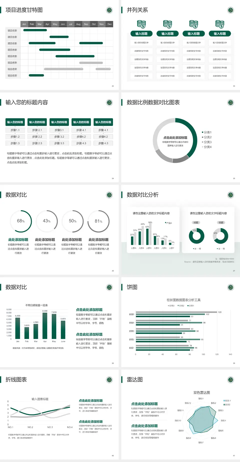 首都医科大学附属北京中医医院项目申请与汇报PPT模板4:3格式幻灯片预览图5