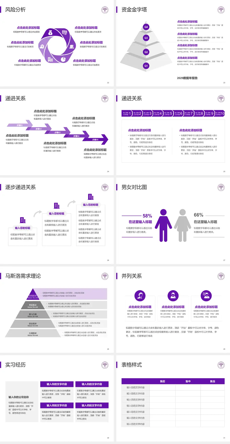 清华大学玉泉医院项目申请与汇报PPT模板4:3格式幻灯片预览图4