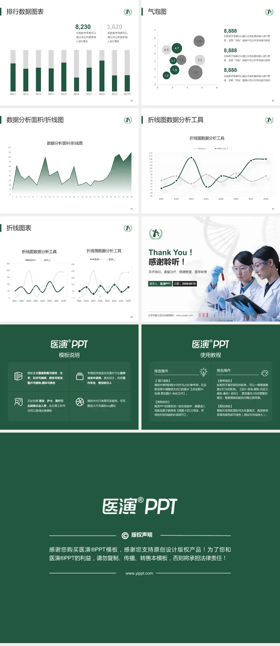 北京市顺义区妇幼保健院科研成果展示PPT模板4:3格式幻灯片预览图6