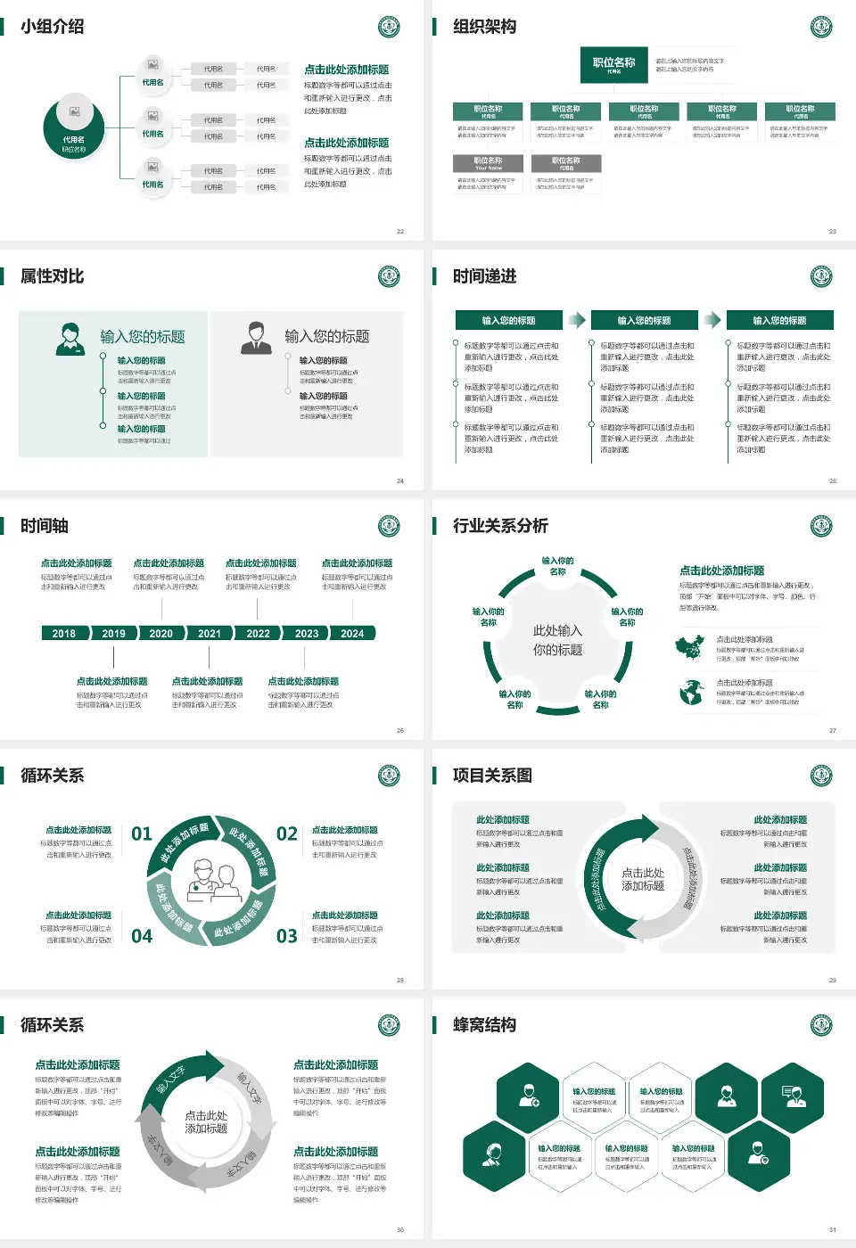 北京市平谷区中医医院品管圈PDCA演示专用PPT模板16:9格式幻灯片预览图4