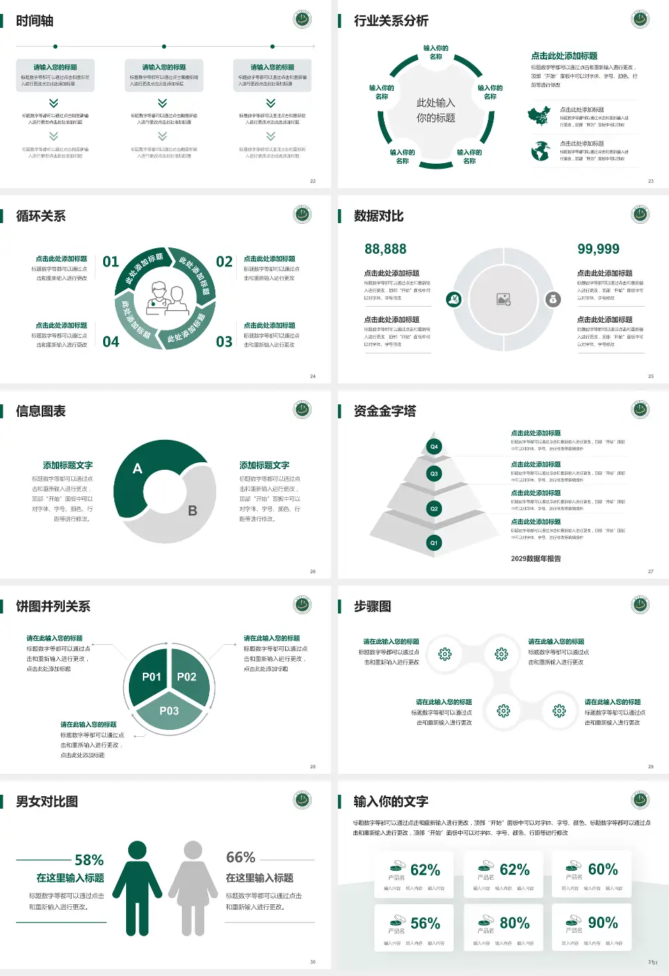 首都医科大学附属北京中医医院医院管理报告PPT模板16:9格式幻灯片预览图4