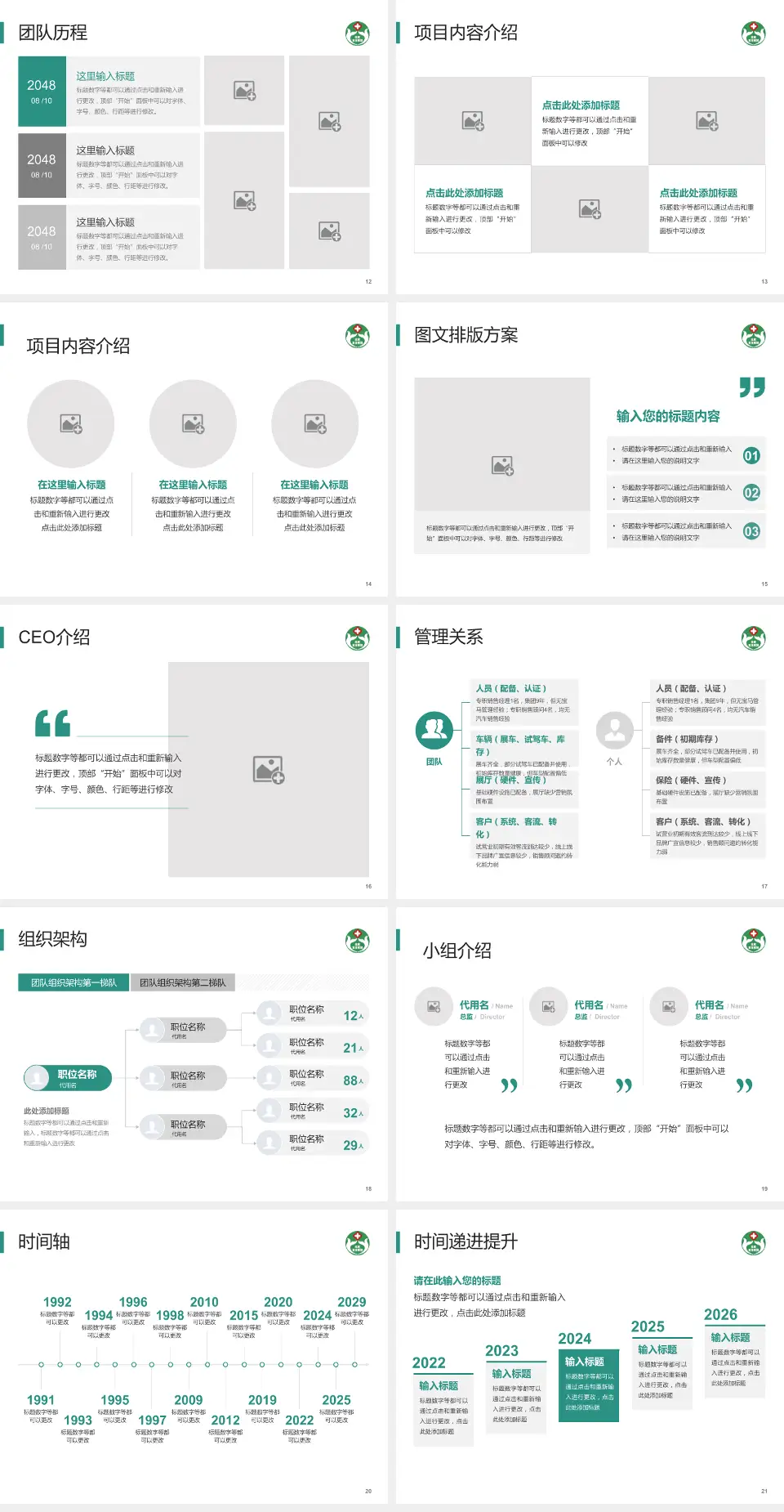 首都医科大学附属北京友谊医院医院管理报告PPT模板4:3格式幻灯片预览图3