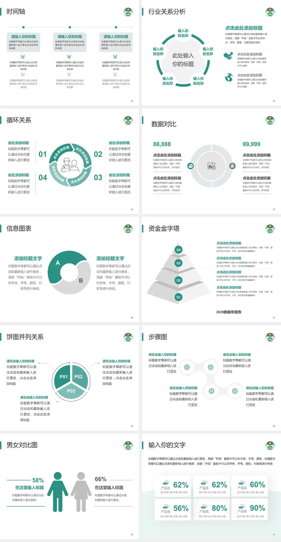 首都医科大学附属北京友谊医院医院管理报告PPT模板4:3格式幻灯片预览图4