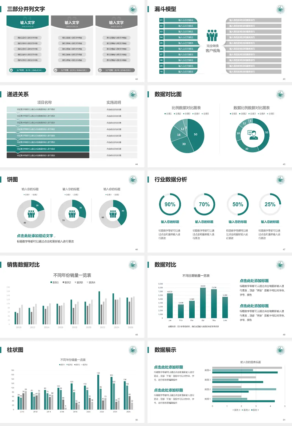 首都医科大学附属北京潞河医院患者教育与指导PPT模板16:9格式幻灯片预览图6